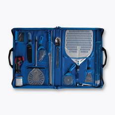 Gi.Metal Azzurra Pizzaiolo Kit - Pizzaspade 36 x 36 cm / RoteringsspadeØ 20 cm