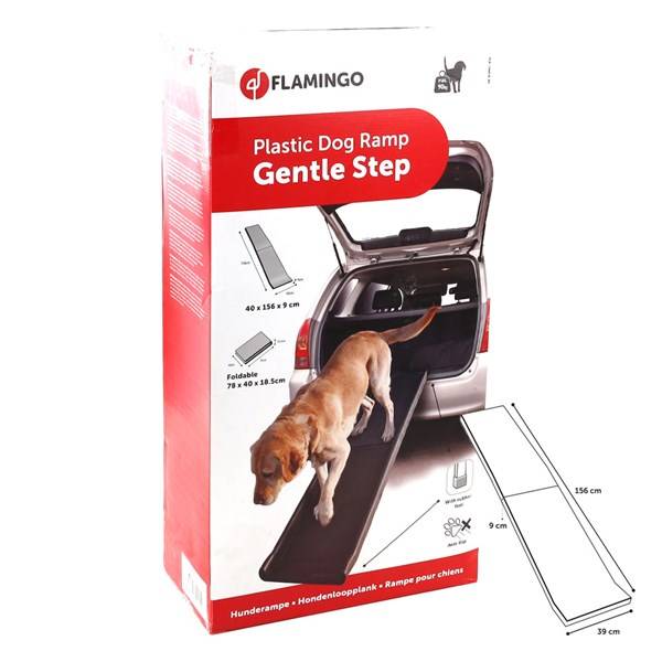 Bilramp för hund