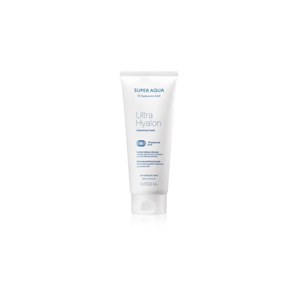 Missha Crema Detergente Super Aqua Ultra Hyalon 200 ml — Detergente viso