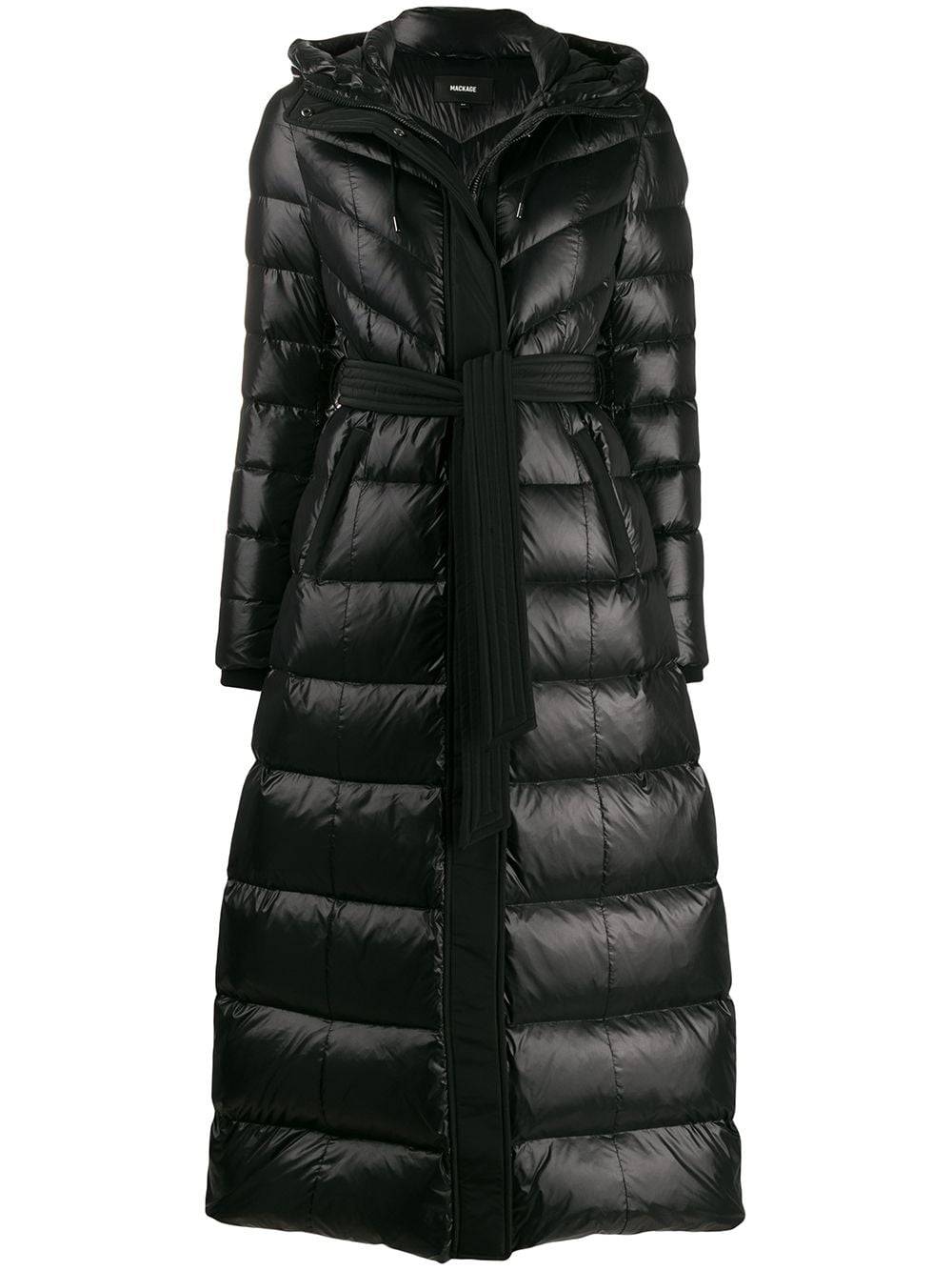 Mackage - Calinar lång dunkappa - dam - dunfjädrar/nylon/nylon - L - Svart