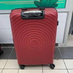 Luxury Business Travel Luggage With Silent Multidirectional Wheels - Red - 24 inch,28 inch