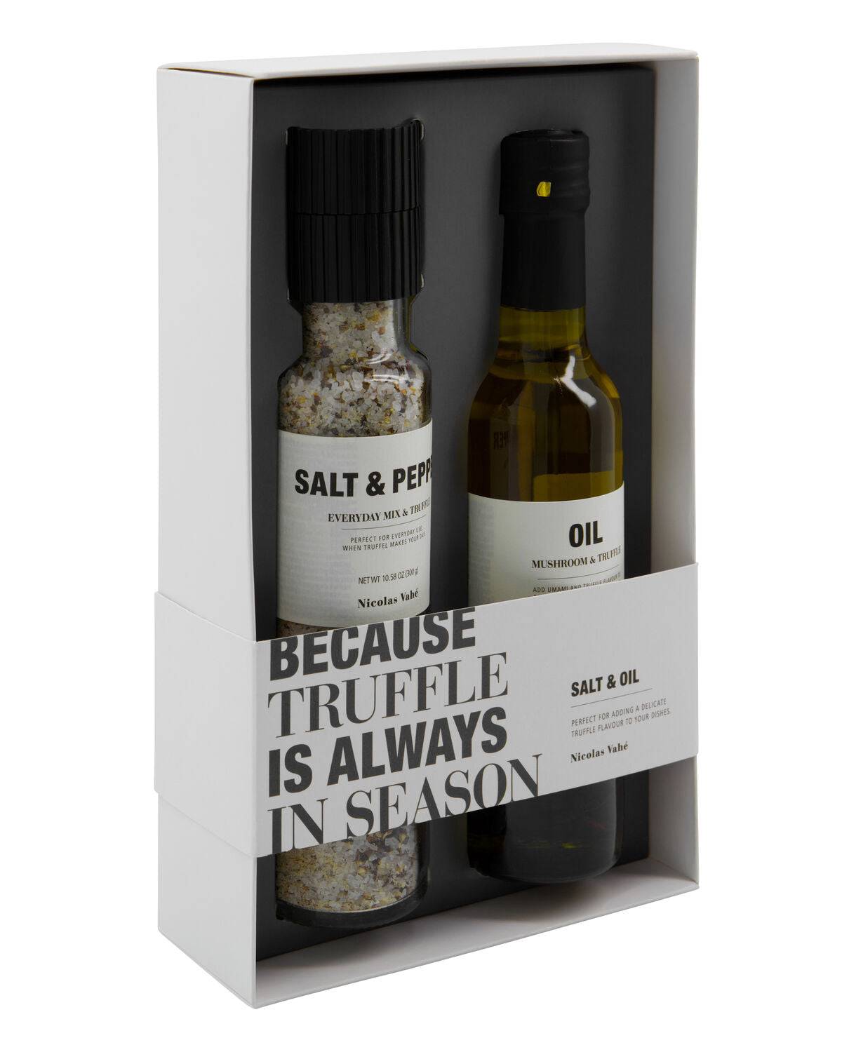NICOLAS VAHÉ - GAVEÆSKE - Gift box, Salt & oil, Because truffle 300|25 g|cl - 900003016