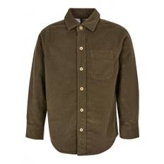 Boys Corduroy skjorta (olive 122/128)