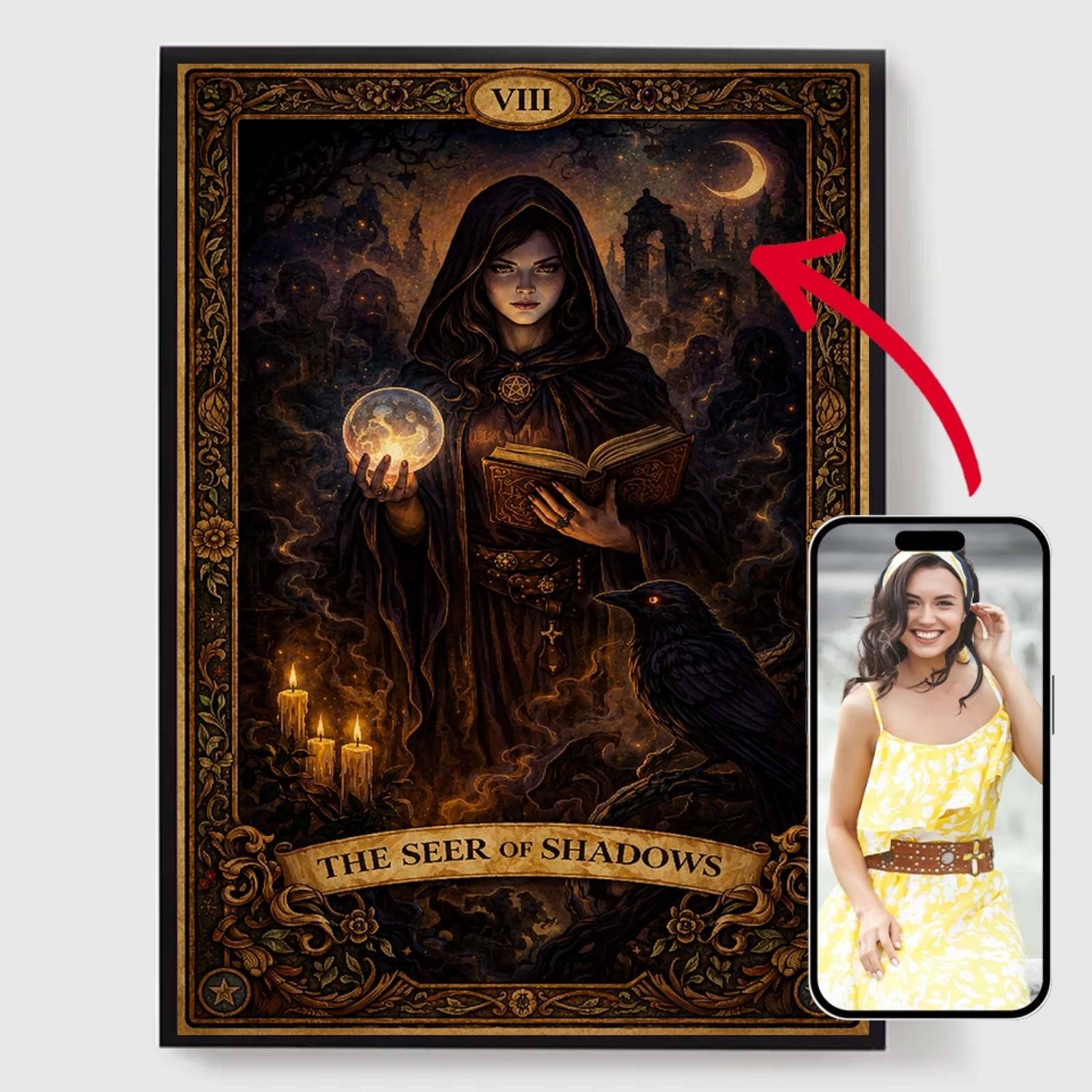 Personlig Poster - Tarotkort - AI Poster