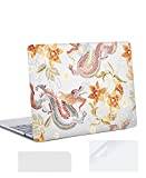 YOPAS Fodral för MacBook Air 13 tum 2020 2019 2018, MacBook Air M1 Case A2337 A2179 A1932 Skal Skalskydd och EU Tangentbordsskal för MacBook Air Skal, Drake
