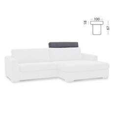 Lexpo Think modulsofa (Loft Creme stof, Think 100 nakkestøtte)