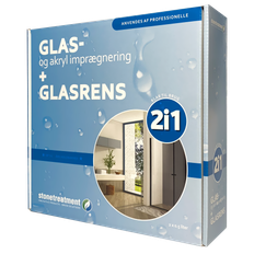 Gulvpleje Glasrens + glas/akryl imprægneringsspray