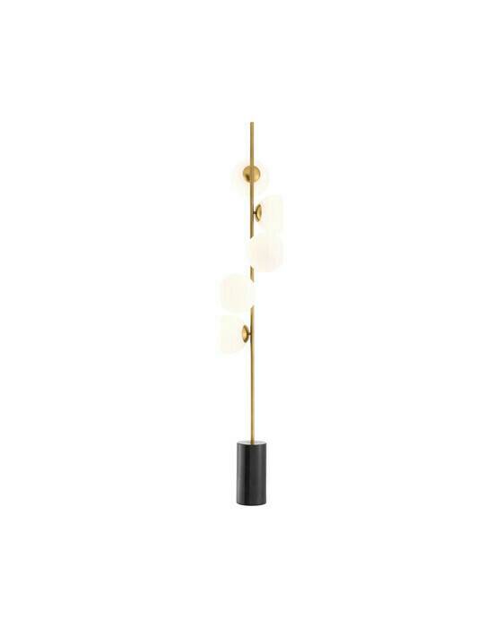 Eichholtz Golvlampa Tempo Antique Brass - Guld (A. 15 B. 44 C. 190 cm A. 5.91" B. 17.32" C. 74.8)