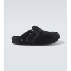 Birkenstock 1774 Boston 1774 shearling-lined suede mules