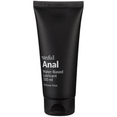 Sinful Anal Vattenbaserat Glidmedel 100 ml - Black