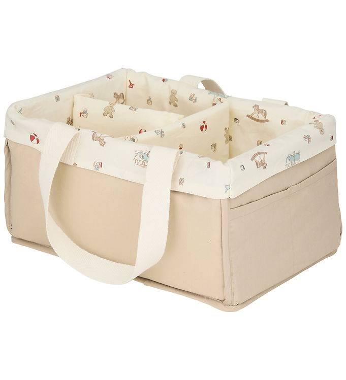 Cam Cam Pusleopbevaring - OCS - 32x15x23 cm - Vintage Toys - Cam Cam - OneSize - Opbevaring
