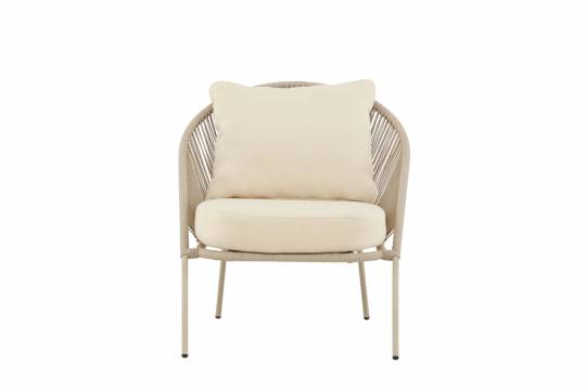 Fåtölj 'Lindos' - Beige