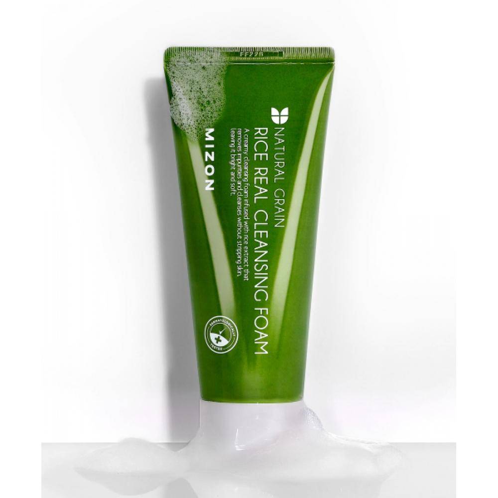 Mizon Rice Real Rengöringsskum 150 ml green