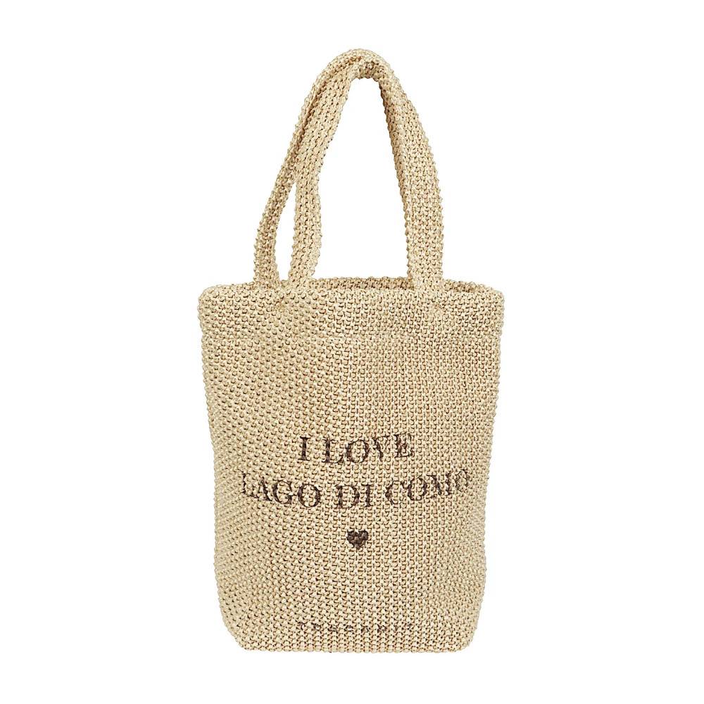 Anita Bilardi Strandtaske - Tasker - Dame - Beige - ONE SIZE -