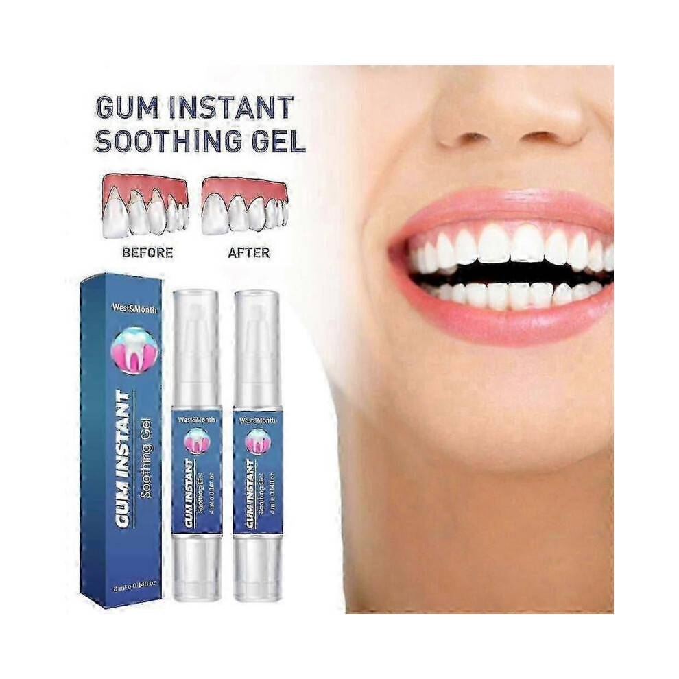 (2pcs) 1/2/3Pcs DentiZen Gum Therapy Gel Gum Instant Soothing Gels For Sensitive Teeth Pen 4ml