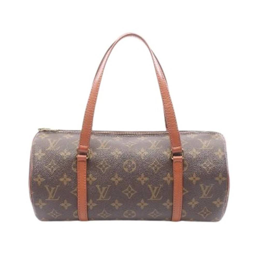 Louis Vuitton Vintage Pre-owned Papillon 30 Monogram Håndtaske - Vintage - Dame - Brun - ONE SIZE - Læder