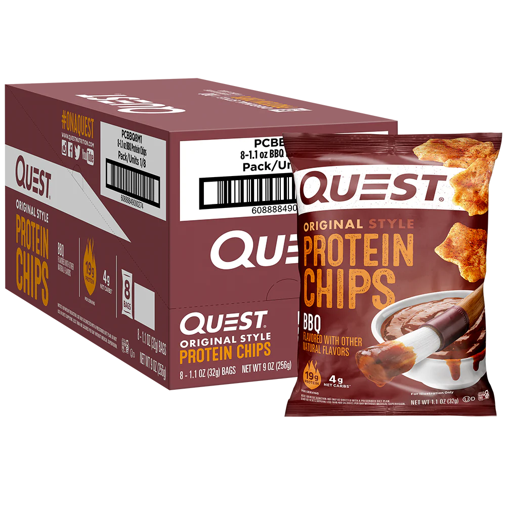 Simply Good Foods Quest Tortilla Style Protein Chips 8 Pack - Ranch