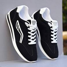 Summer New Sports Shoes Men Casual Shoes Lightweight Breathable Mesh Running Shoes Blue - Black - CN39,CN40,CN41,CN42,CN43,CN44
