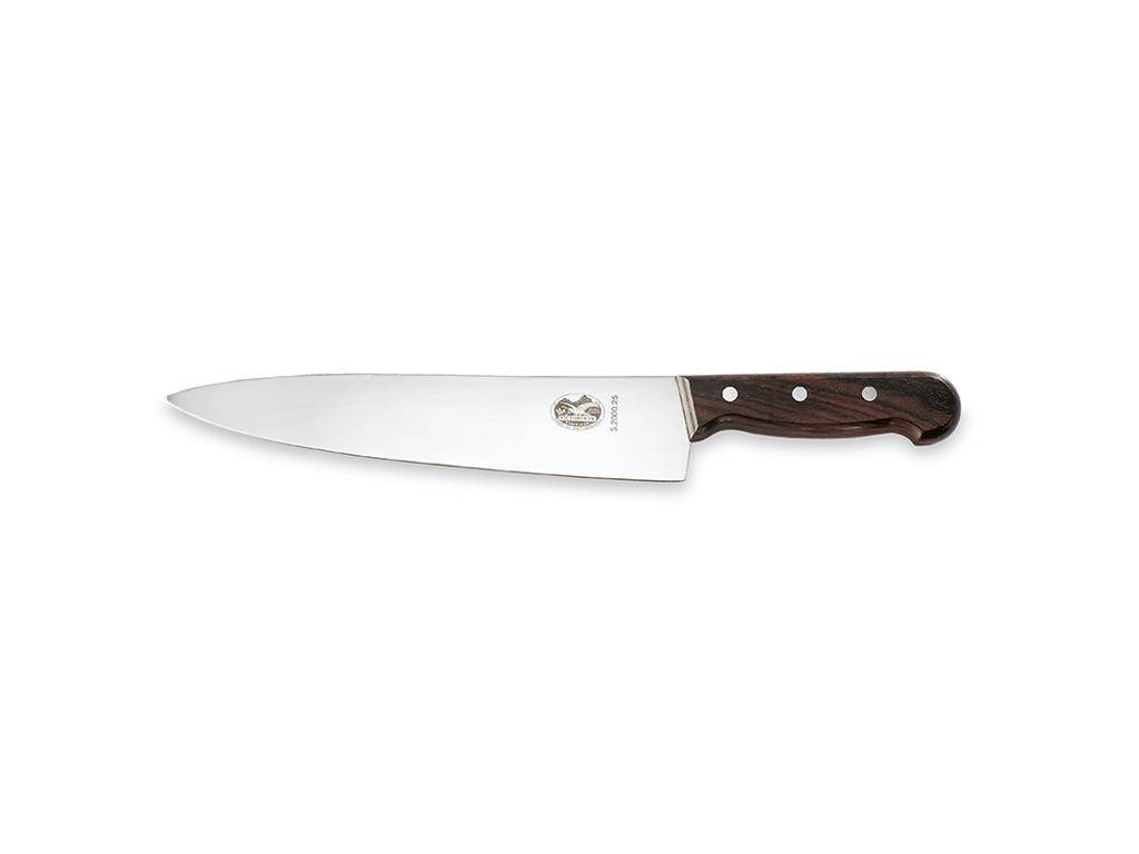 Kockkniv, 25 cm, Victorinox, Trähandtag