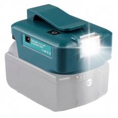 Batteriadapter makita med inbyggd lampa