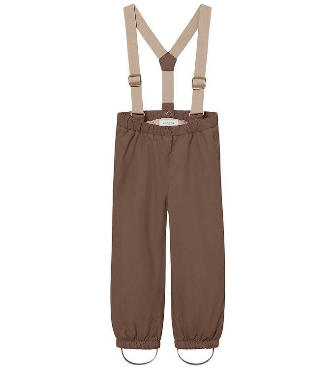 Mini A Ture Skibukser - MatWilas - Chestnut brown - Mini A Ture - 5 år (110) - Skibukser