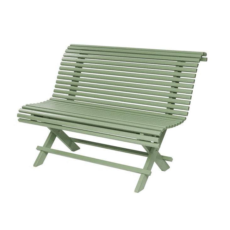 Havesofa Sundborn - Sekelskifte - 125 cm / NG = Naturgrøn