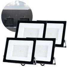 LED strålkastare | 4-pack | 100W | 8700lm | 4000K | IP65