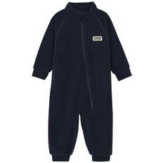Color Kids Fleece Overall - Total Eclipse - Color Kids - 1 år (80) - Fleeceoverall