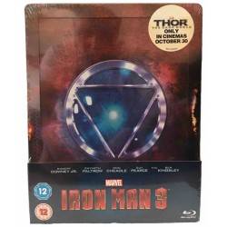 Iron Man 3 (Zavvi Ltd Steelbook) (Blu-Ray)...