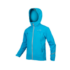 Endura MT500 II Vandtæt jakke Electric Blue - Størrelse Small
