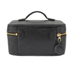 Chanel Vintage Pouch Stl. - Necessär Från Magasin - Black (W 20cm x H 9cm x D 14cm)