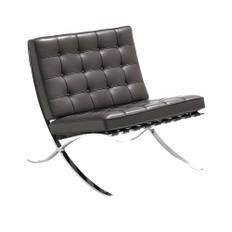 Knoll - Barcelona Chair, Läder: Kat. W Velluto Pelle - VP04 - Fåtöljer - Ludwig Mies van der Rohe - Vit