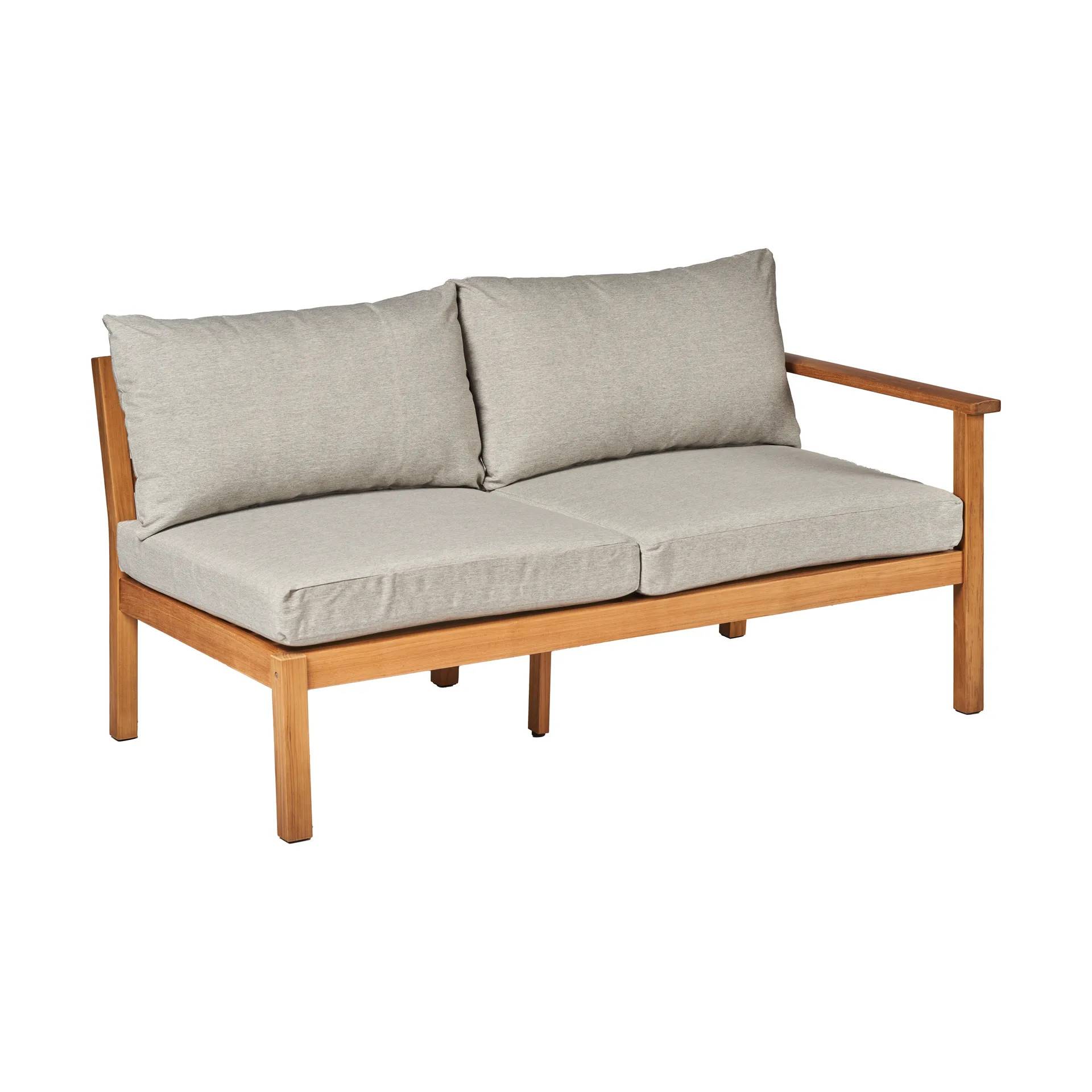 1898 Stockaryd soffmodul 2-sits vänster teak/light grey