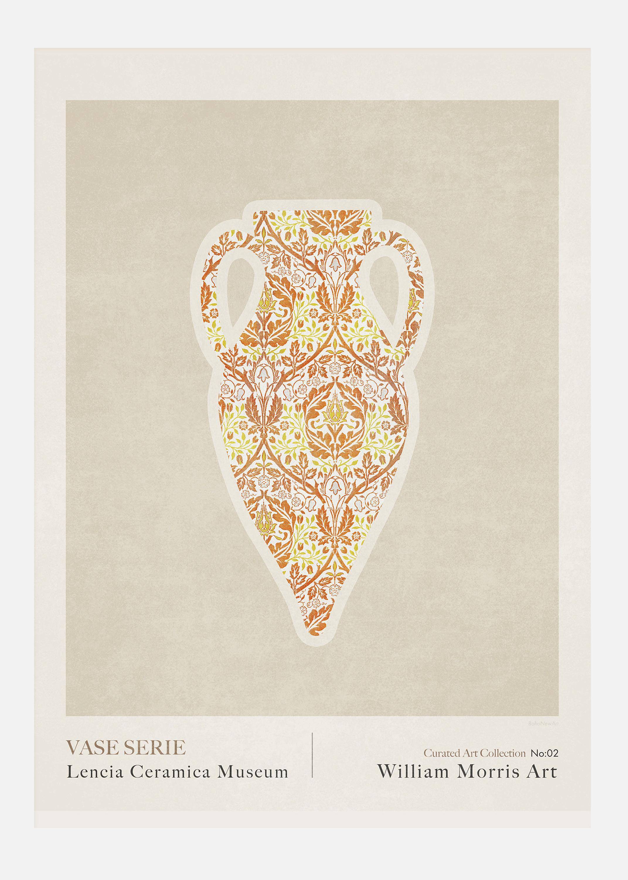 William Morris Greek 02 Canvastavla (100x140 cm)