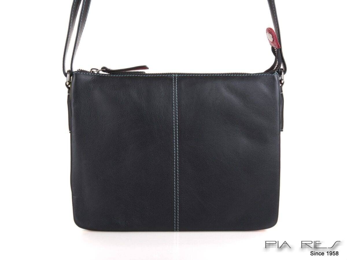 PIA RIES, RFID-SIKRET CROSSBODY TASKE I KALVESKIND, TROPICAL.