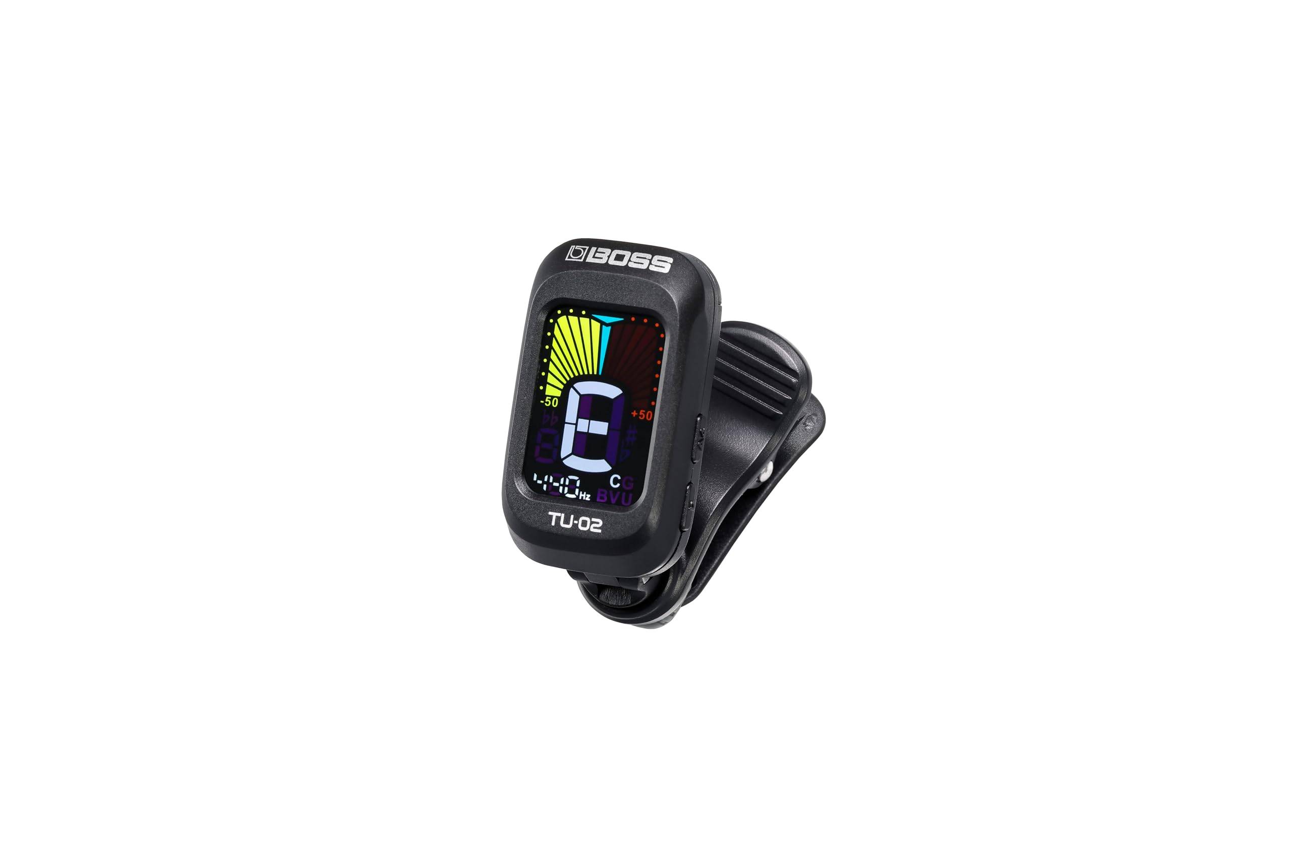 BOSS Clip-On Tuner TU-02 Svart svart