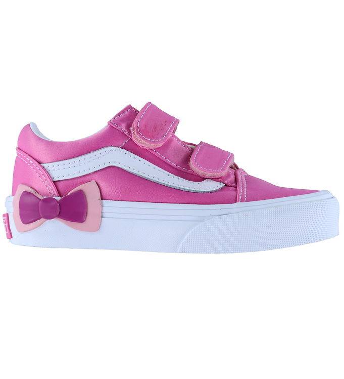 Vans Skor - Old Skool V Bow - Rosa Kolsyrat vatten - Vans - 31 - Skor