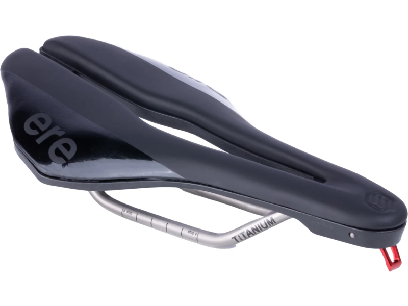 Ere Genus TT Road Cykelsadel, Titanium Rails, 133mm