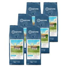 Kaffepro Morning Bloom - Kaffepaket: 6 x 500g Kaffebönor - 6 x 500g