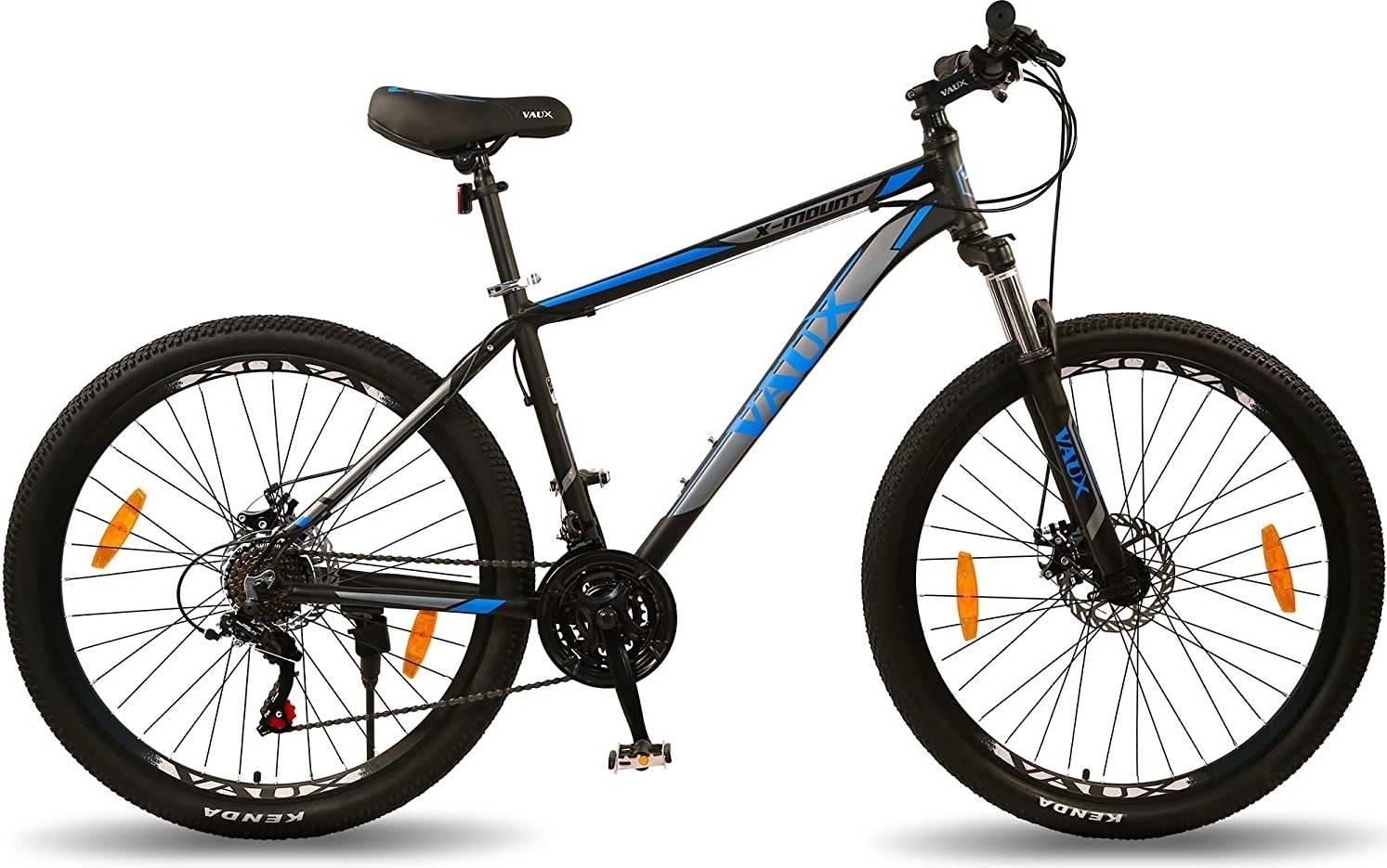 Mountainbike 27,5" SVART/NEON med 21 växlar - Hyper