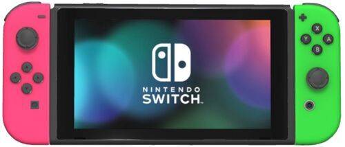 Nintendo Switch 2017 | med Spel | Grön/Rosa | 2 handkontroller | New Super Mario Bros. U Deluxe