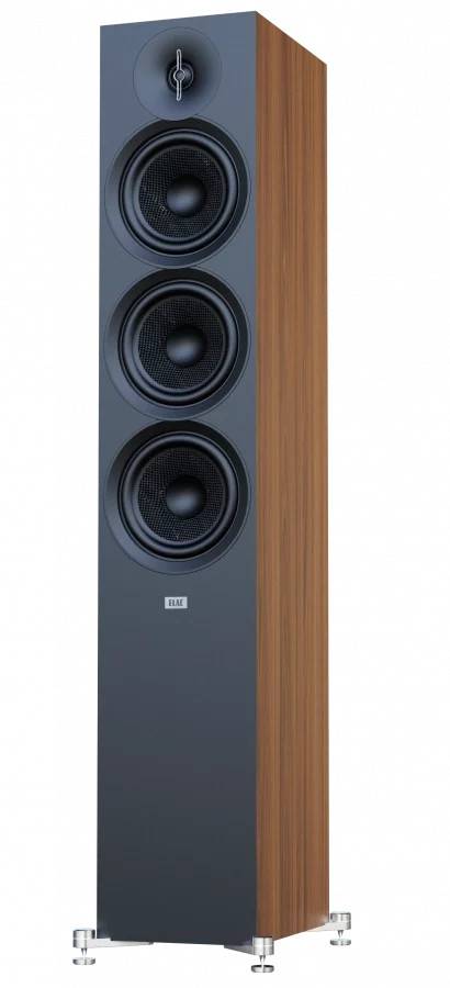 Elac Debut 3.0 F6.3 - Valnöt satinsvart frontbaffel Valnöt/Satinsvart frontbaffel