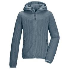 killtec Girl's KOW 245 Fleece Jacket Fleecejakke Børn størrelse 152 farve grå/blå