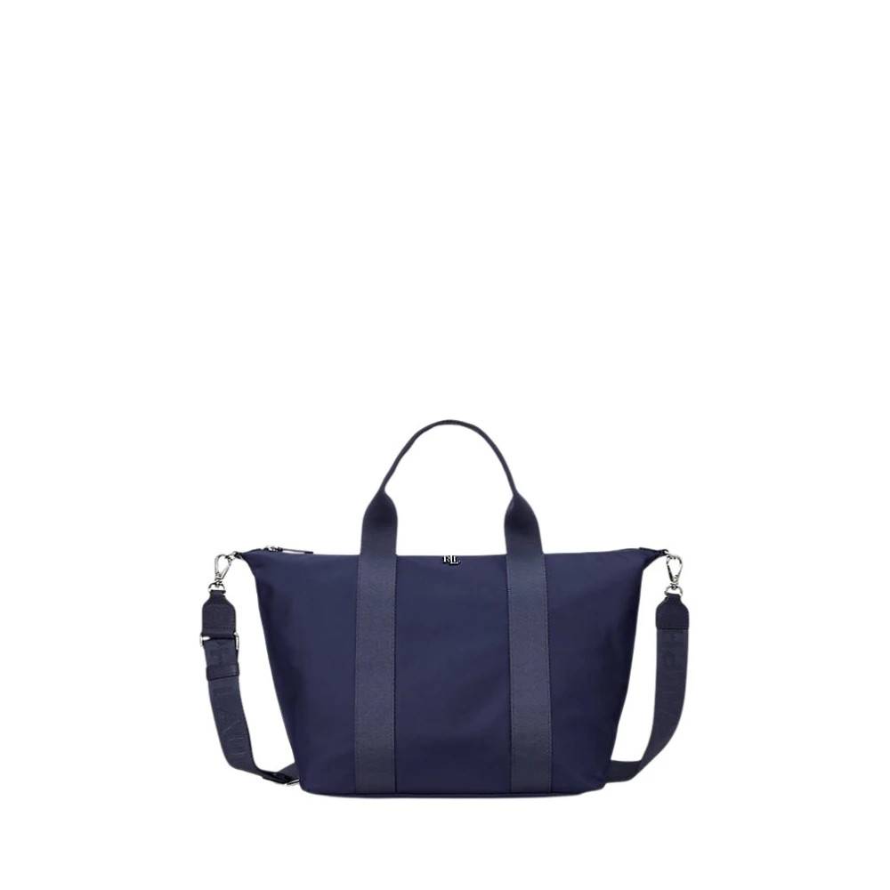 Ralph Lauren Stevie Extra-large Tote - Tasker - Dame - Blå - ONE SIZE - Uld