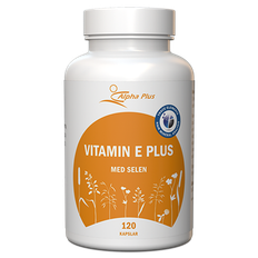 Vitamin E Plus, 120 kapslar