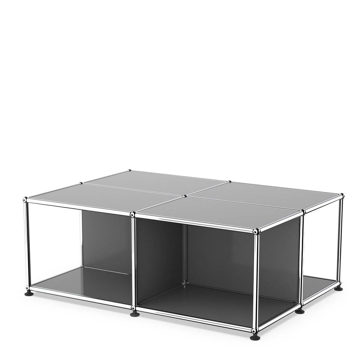 USM Haller Coffee Table - 103x73cm - USM mid-grey.