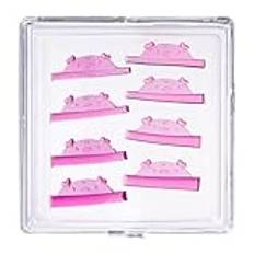 Lash Lift Kit for Extensions, Lash Perming Silicone Rods, 4 Pair Lash Lift Rods, Eyelash Perm Kit, Silicone Eyelash Perming Pads, Lash Lift Tools for Lashes, Lash Curling Pads for Extensions