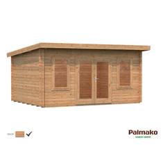 Stuga Palmako Lisa 14,2 m2 Brun dippad