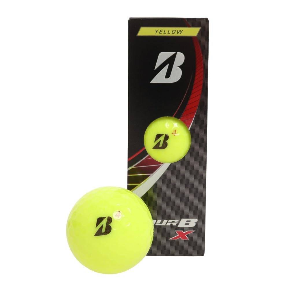 BRIDGESTONE GOLF Golfboll TOUR B X 3 stycken B2YXJ 3P (Gul/FF/Herr) gul