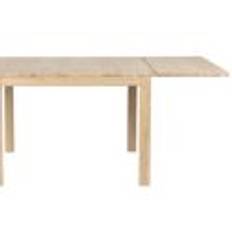 Haslev Klassik 3C Klapbord m. Skuffe 75x75 cm - Hvidolieret Eg